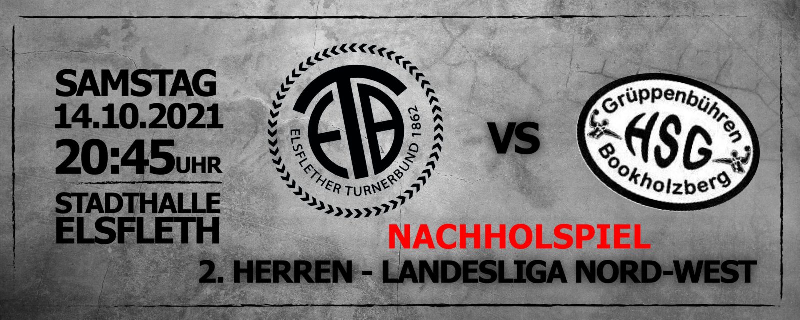 Kartenvorverkauf für das Nachholspiel der 2. Herren