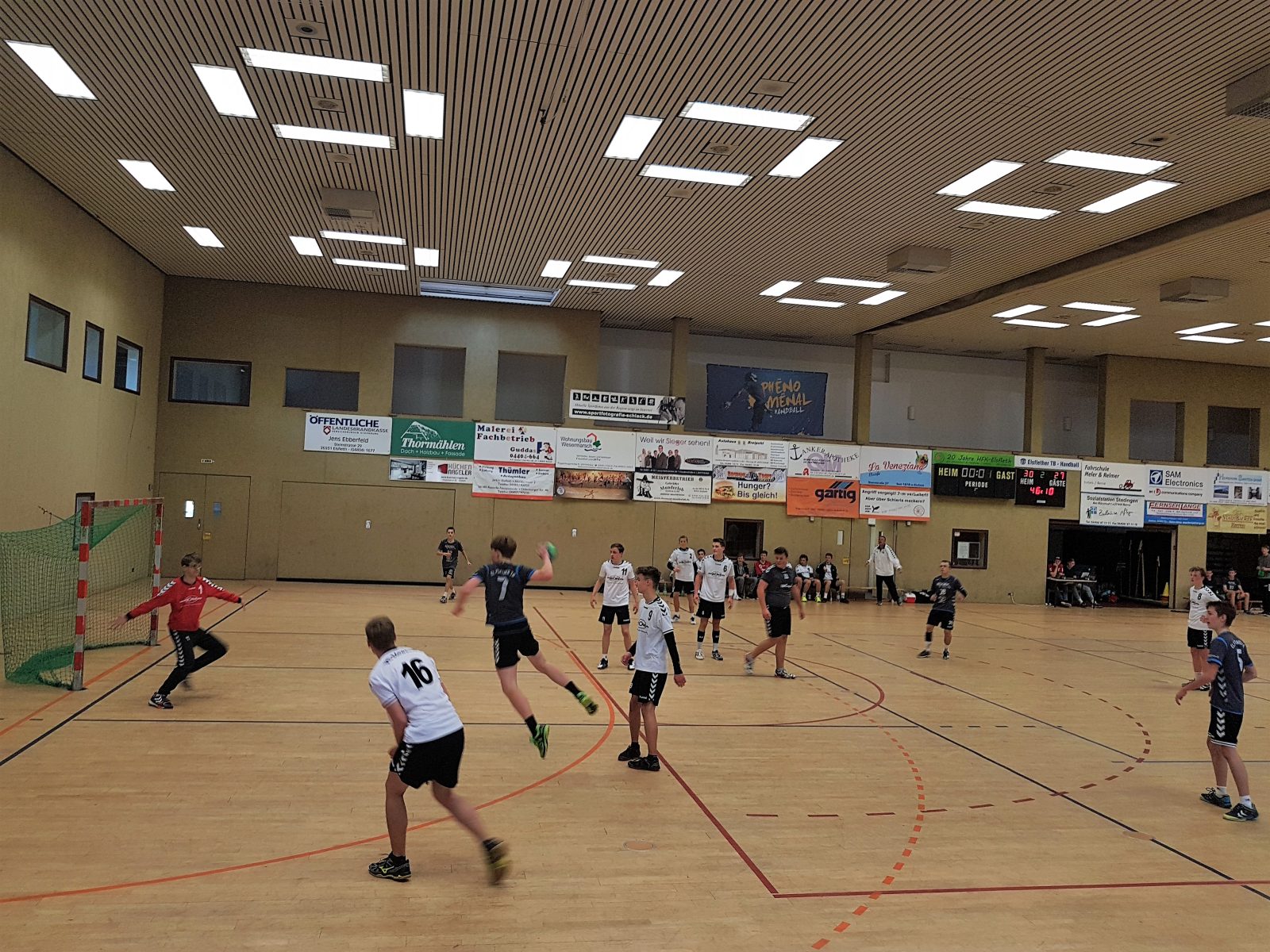 mB-Jugend gewinnt im Spitzenspiel