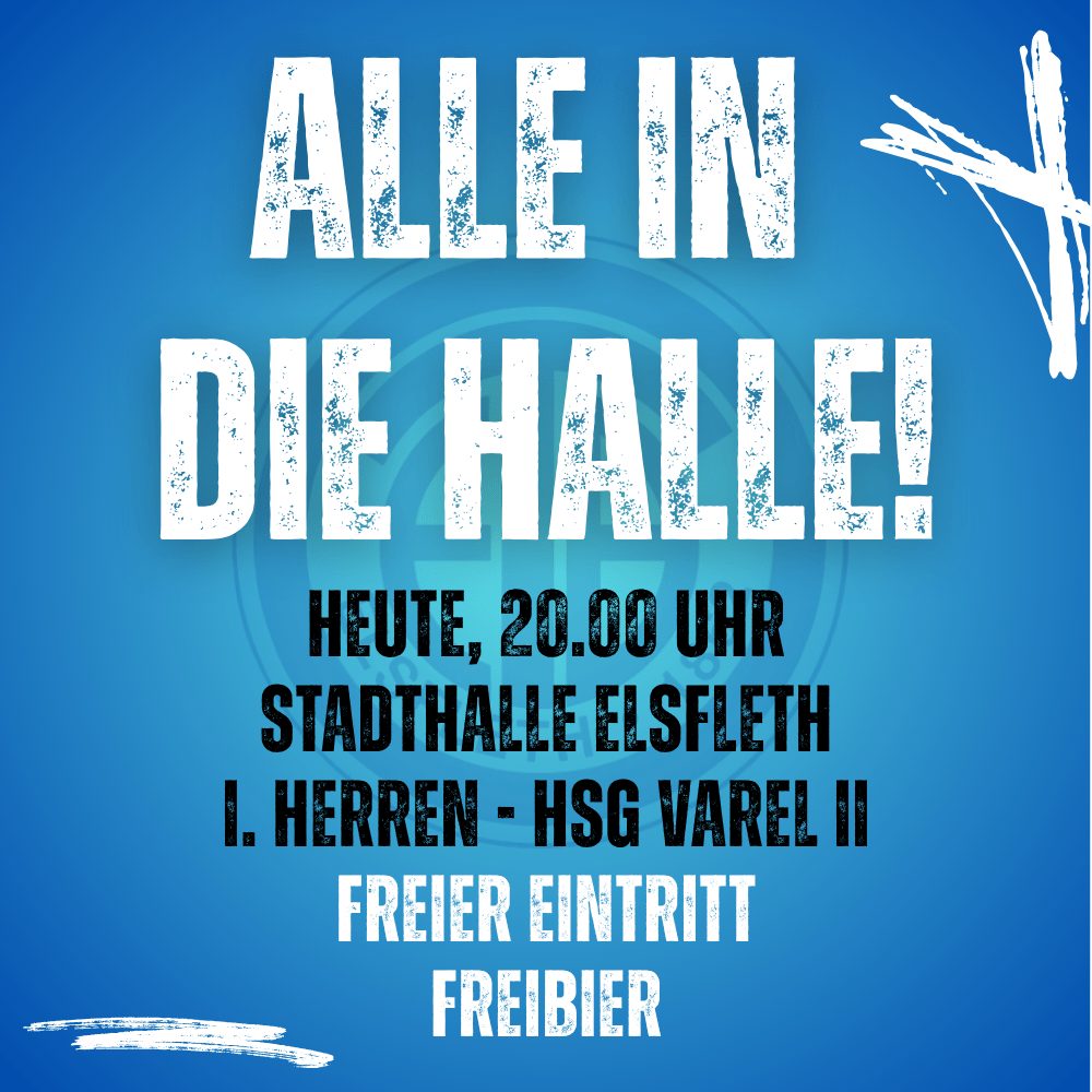 ALLE IN DIE HALLE!