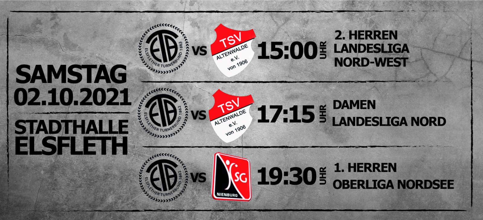 Heimspieltag am 02.Oktober.2021